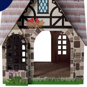Frisco Tudor House Cardboard Cat House
